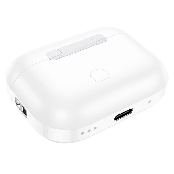 Бездротові навушники HOCO EW56 Plus Generoso true wireless ANC noise reduction BT headset White | Зображення 4