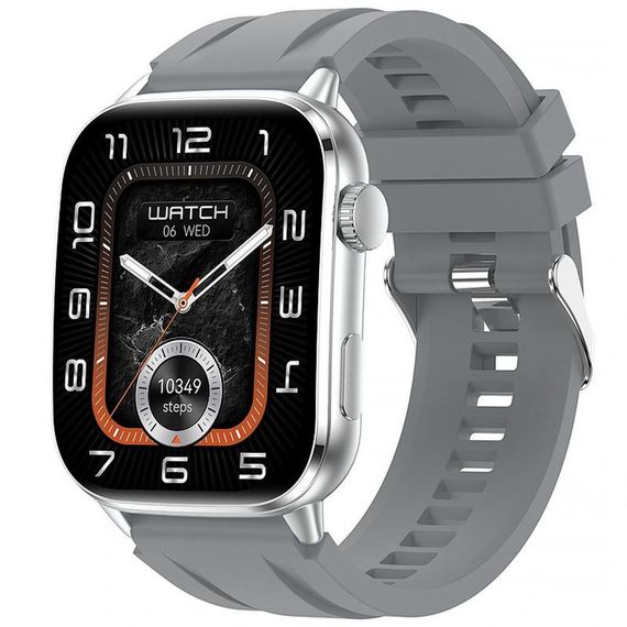 Смарт-часы WiWU SW08 Smart sports watch (call version) Silver | Зображення 2