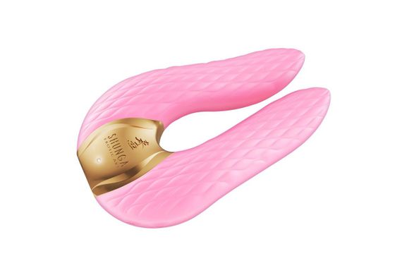 Чуттєвий вібратор для клітора Shunga Aiko з гнучкими кінчиками (Light Pink) | Зображення 2