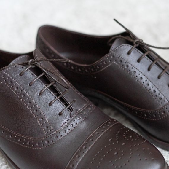 Чоловічі коричневі броги IKOS 39 розмір | Зображення 5