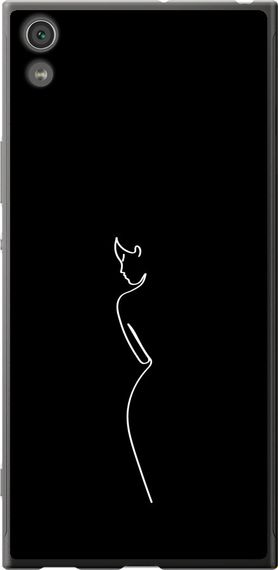 Чехол на Sony Xperia XA1 Ultra G3212 Силуэт1 "4590u-1237-17620"