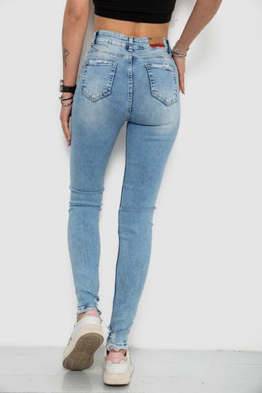 Джинсы женские, цвет голубой, 182R10001 | Зображення 3