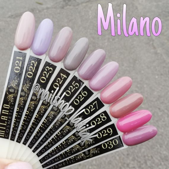 Гель-лак Milano 030 8мл | Зображення 2