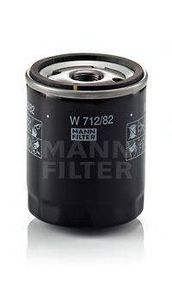 Фільтр масляний двигуна (вир-во MANN) MANN-FILTER W71282 на FORD FOCUS II (DA_)