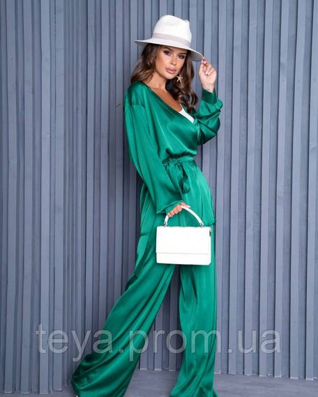 Костюм колір зелений розміри S, M, L, XL FI_008350 | Зображення 1