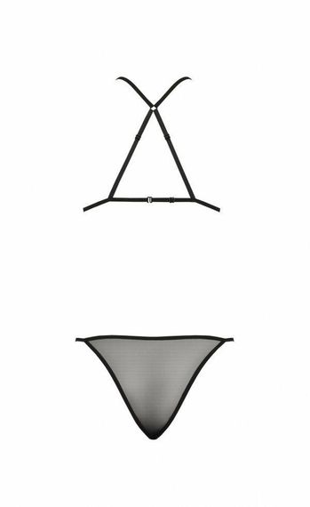 Ажурний боді Passion AZALIA BODY XXL/XXXL, black sexstyle | Зображення 3