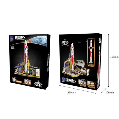 Конструктор Pantasy Joyside Series LANDSPACE - Лабораторія космічної ракети мрії без фігурок (11023) | Зображення 3