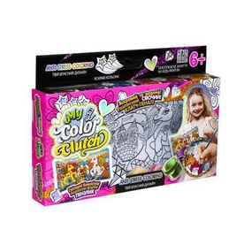 Пенал разрисовка "My color Clutch" Danko Toys  CCL-01-01U Пони