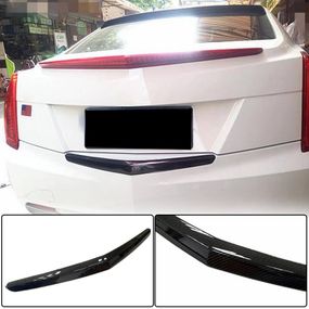 Накладка на задний бампер Карбон для Cadillac ATS 2012-2019 гг