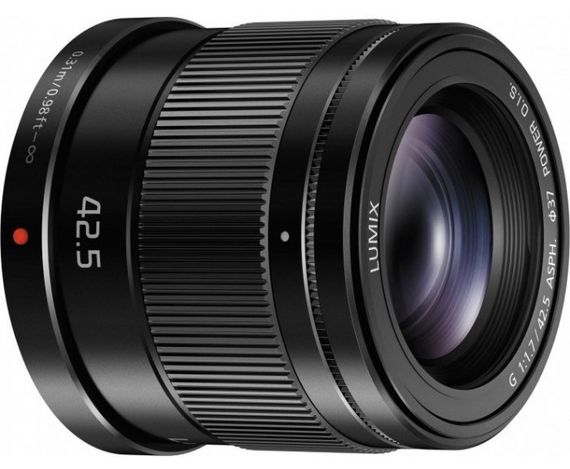 Объектив Panasonic Micro 4/3 Lens 42.5mm f/1.7 ASPH. POWER O.I.S. Lumix G (H-HS043E-K) | Зображення 4