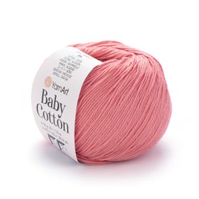 Пряжа YarnArt Baby Cotton No 420 (Ярнарт Бебі Коттон) 50 г / 165 м напівбавовна для дитячих речей та іграшок амігурумі