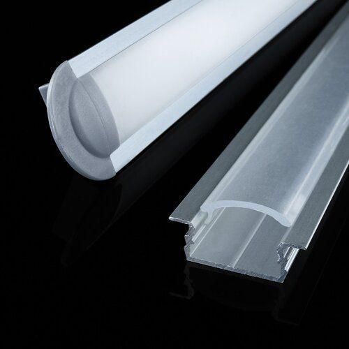 Профіль алюмінієвий BIOM врізний ЛПВ7 7х16, неанодований (палка 2м), м | Зображення 1