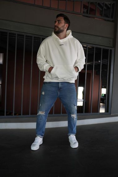 Худі з мерчем ДТФ (оверсайз) | Зображення 3