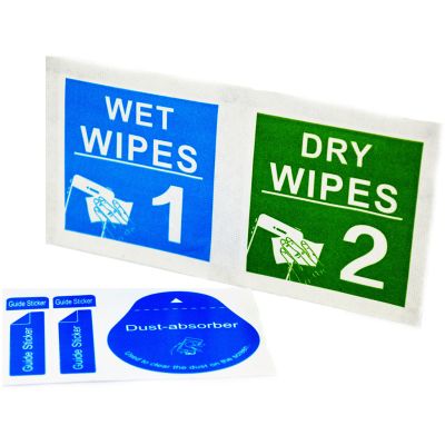 Стекло защитное Drobak Apple iPhone 14 Black Frame A+ (505061) | Зображення 4