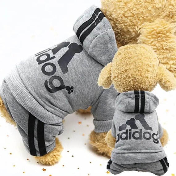 Костюм спортивний для собак Adidog Cірий XXL | Зображення 5