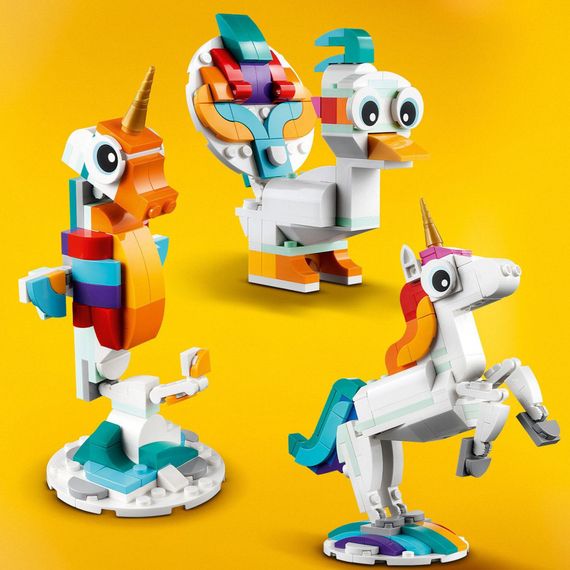 Конструктор LEGO Creator Магічний єдиноріг 145 деталей (31140) | Зображення 3