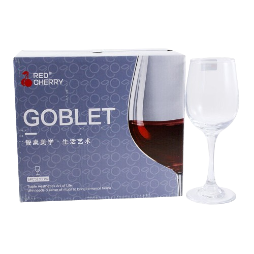 HG6135    НАБІР  келихів   скляних  6 шт 300  мл 7013289000