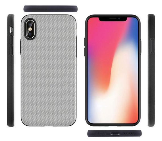 Чехол накладка Primo Case Lux для Apple iPhone X / iPhone XS - Light Grey | Зображення 2