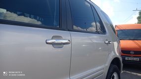 Накладки на ручки (4 шт) OmsaLine - Італійська нержавійка для Mercedes ML W163