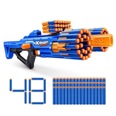 Игрушечное оружие Zuru X-Shot Быстрострельный бластер Insanity-Berzerko 8 Shot (48 патронов) (36610R)