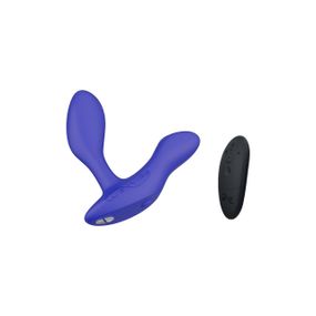 Смарт-вибромассажер простаты We-Vibe Vector+ ROYAL BLUE, пульт ДУ, регулируемый угол наклона sexstyle