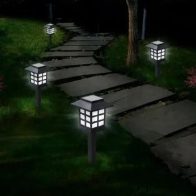 Фонарь для декоративной подсветки на солнечной батарее 17 WW