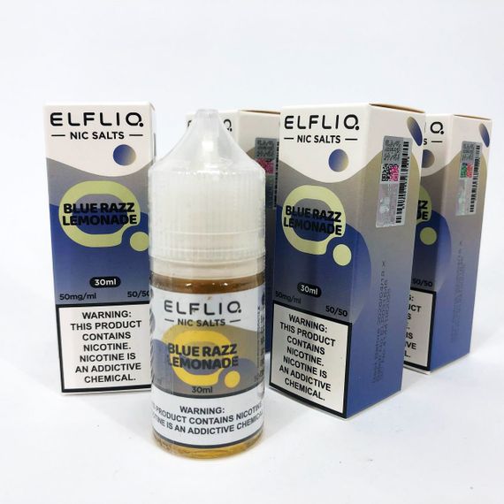 Рідина ELFLIQ 30мл 5%. Синя малина (Blue Razz Lemonade) | Зображення 1