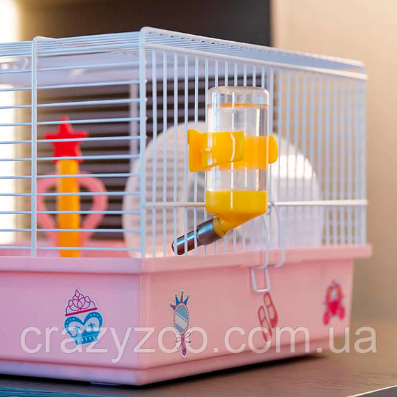 Клітка для хом'яків Ferplast Criceti 9 Princess рожева 46х29.5х23 см 57009062 | Зображення 8