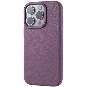 Чохол Syndee with MagSafe для Apple iPhone 13 Pro (6.1") Black / Black Sunset Purple