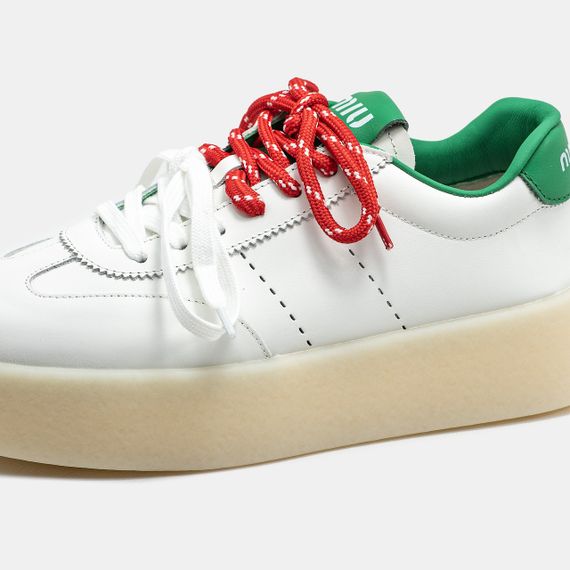 Кросівки жіночі Miu Miu (Шкіра) топ 2115 40 25.5 | Зображення 8