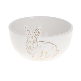 Піала з малюнком Bunny 12,5см кераміка 795-212 білий/золото БОНА ДИ