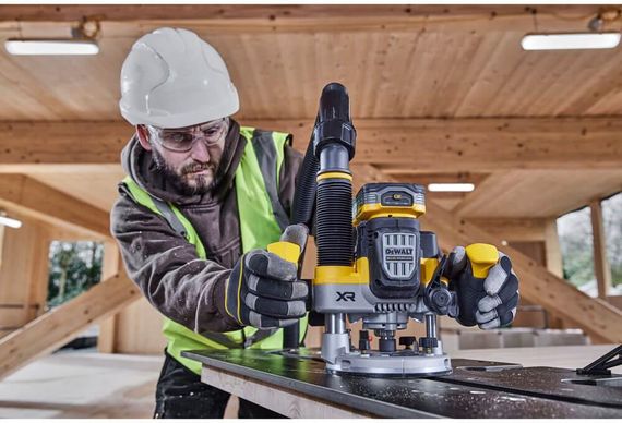Фрезер аккумуляторный бесщёточный DeWALT DCW620NT | Зображення 6