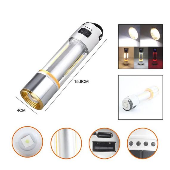 Ліхтар MULTIFUNCTION КЕМПІНГ XPRO YES-666-LED (47118-YES-666_214) | Зображення 3