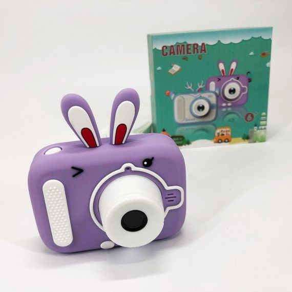 Детский цифровой фотоаппарат X900 Rabbit. Цвет: фиолетовый LC-47 | Зображення 9