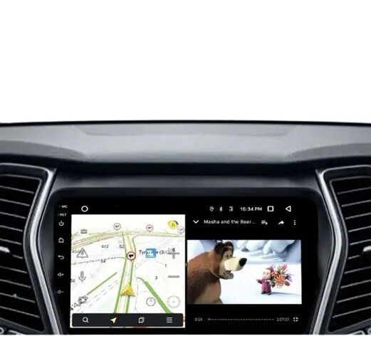 Автомагнитола штатная Hyundai Tucson IX35 2015-2017 9" Android 10.1 4/32 черный (Hyundai Tucson IX35 2015-2017_9600) | Зображення 2