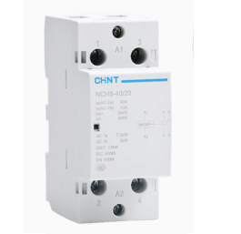 Контактор CHINT NCH8-40/20 AC24V,40А, 7.5kW, 2NO, на DIN-рейку, 85*65,5*36мм