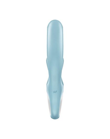 Вибратор-кролик Satisfyer Love Me Blue, гибкий, отросток с тройным кончиком sexstyle | Зображення 4