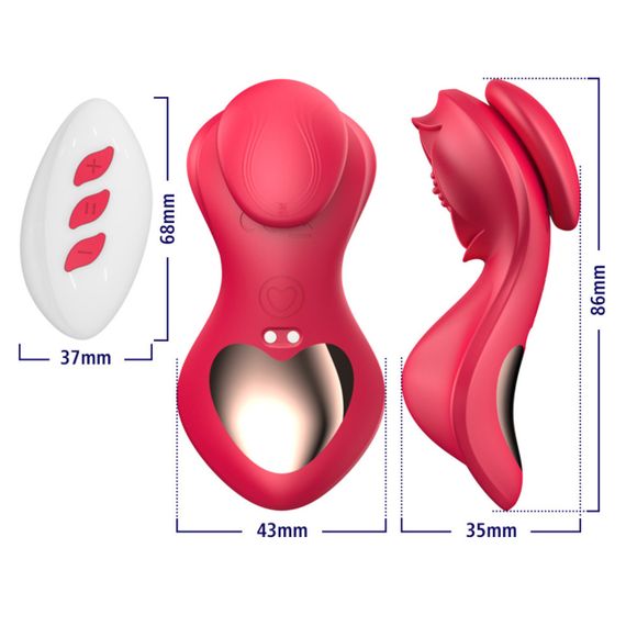 Вибратор - Erospace Sweet Play Panty Vibrator With Remote Control A1 Sex Aura | Зображення 9