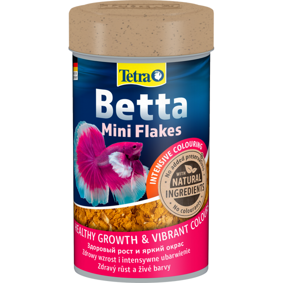 Корм Tetra Min Betta для рибок півників пластівці 100 мл