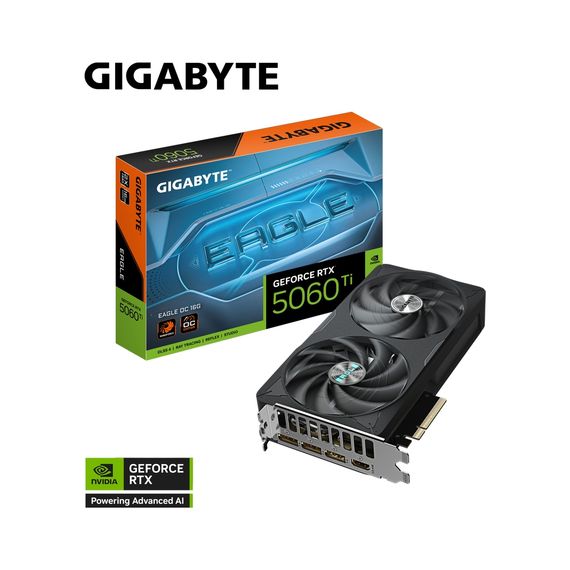 Відеокарта GIGABYTE GeForce RTX5060Ti 16Gb EAGLE OC (GV-N506TEAGLE OC-16GD) | Зображення 9