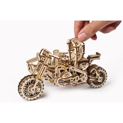 Конструктор Ugears Scrambler UGR-10 з мотоколяскою (70137) | Зображення 3
