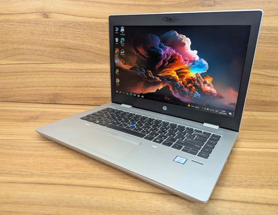 Ультрабук HP ProBook 640 G4 / 14" (1920x1080) IPS / Intel Core i5-8250U (4 (8) ядра по 1.6 - 3.4 GHz) / 8 GB DDR4 / 256 GB SSD / Intel UHD Graphics 620 / Fingerprint / WebCam / Windows 10 б/у + Подарок Беспроводная мышь / USB | Зображення 4
