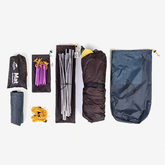 Намет двомісний зі сферичним куполом Naturehike Cloud Peak 2 NH19K240-Y, 15D, темно-синій | Зображення 3