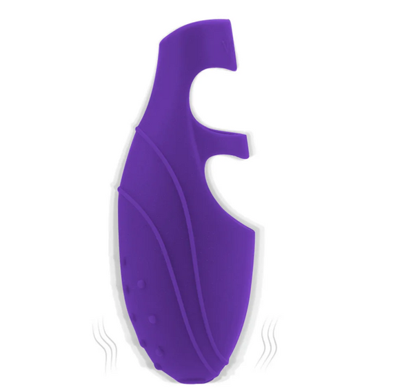 Вибронасадка на палец " Lazy finger", цвет фиолетовый sexstyle | Зображення 8