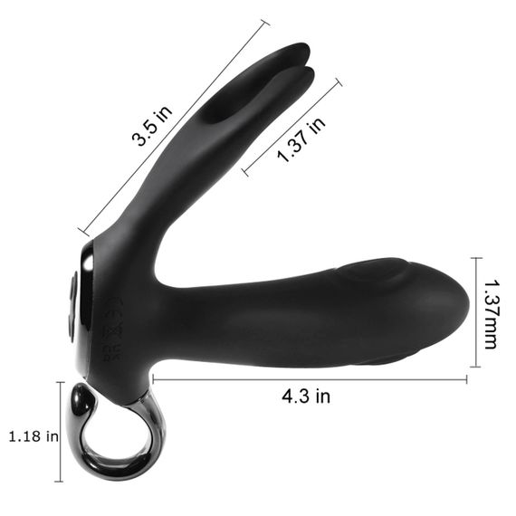 Массажер простаты Dual tapping anal vibrator sexstyle | Зображення 7