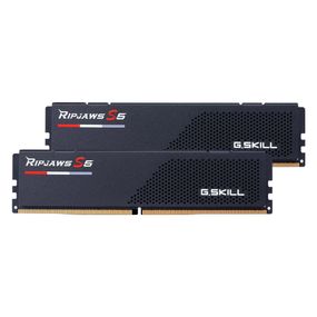 Модуль пам&#039;яті для комп&#039;ютера DDR5 48GB (2x24GB) 5600 MHz Ripjaws S5 Black G.Skill (F5-5600J4040D24GX2-RS5K)