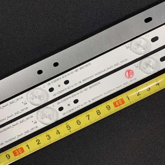 LED підсвітка TV 32" inch 6-led 3V 562mm JL.D3261235-562MM-V01 SVP320AH6_Rev01_6LED_181106 1шт. | Зображення 4