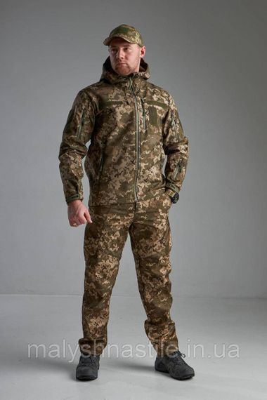 Куртка Soft Shell SKMilitary Піксель ЗСУ | Зображення 7