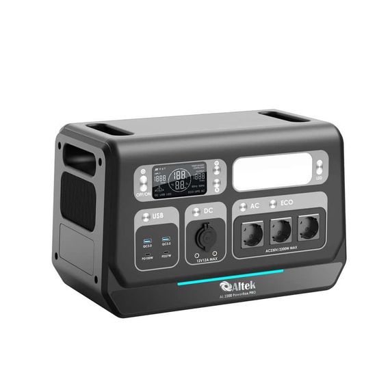 Портативная зарядная станция ALTEK AL 2400 PowerBox PRO PLUS (2048 Вт·г)