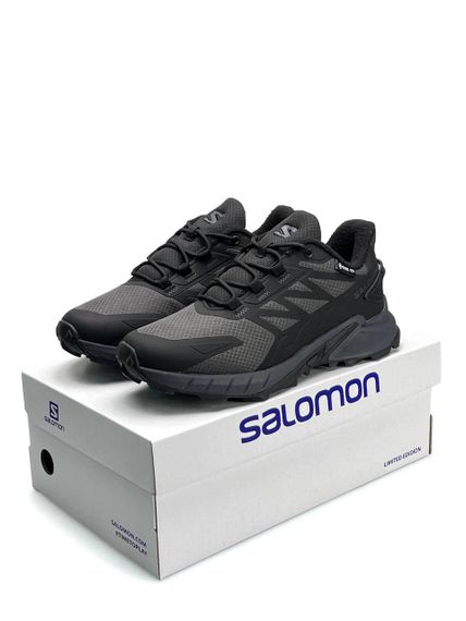 Чоловічі кросівки Salomon Supercross 4 Grey Black весна / осінь A3249 46 29.5 см | Зображення 3